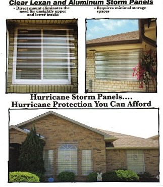 Clear Lexan Shutter, Kenner, LA